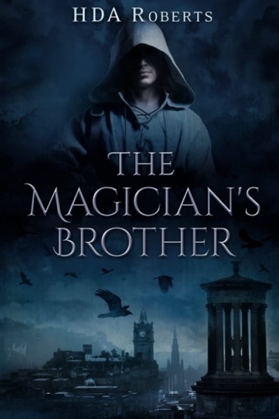 Book cover for the Magician's Brother.